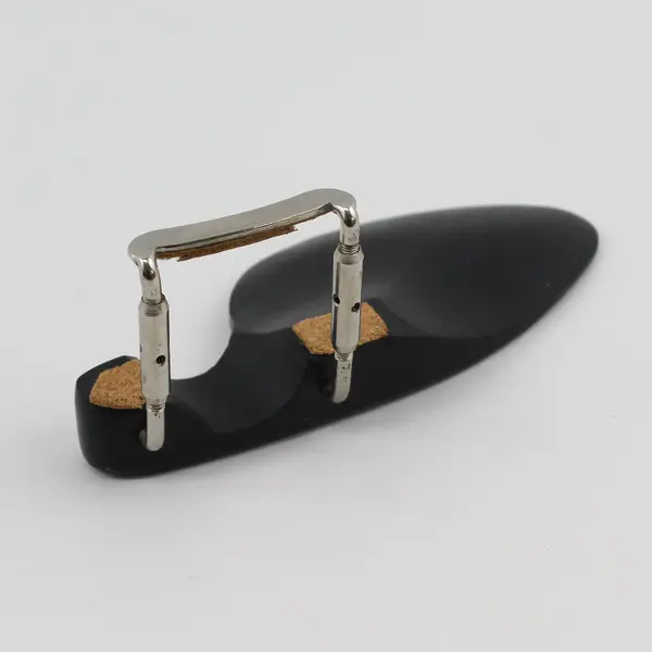 Violin Chin Rest Right-handed Ebony Wood Material with Screws for Replacement