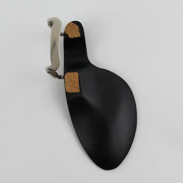 Violin Chin Rest Right-handed Ebony Wood Material with Screws for Replacement