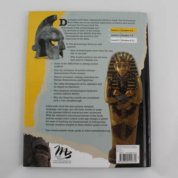 The Archaeology Book by David Down Wonders of Creation Series 2010 HC Good