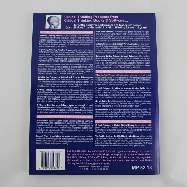 Primary Building Thinking Skills Warren Hill Ronald Edwards 1987 Paperback 