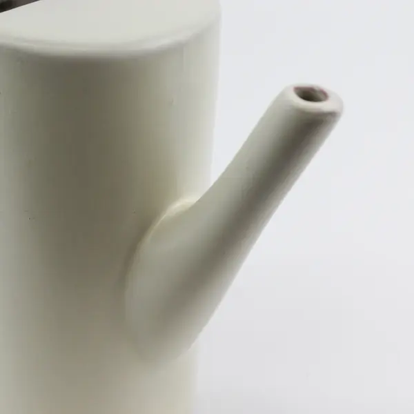 Hilton Carter Beige Terracotta Watering Can 7in Indoor Outdoor