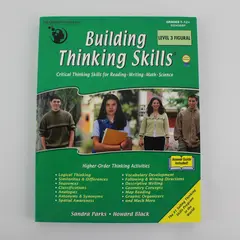 Building Thinking Skills Level 3 Figural Parks Black 2007 Critical Thinking Co