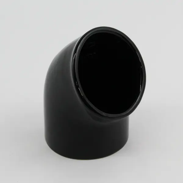 Sur La Table Black Ceramic Salt Pig