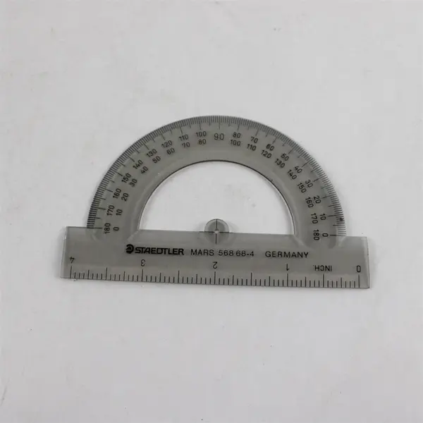 Lot of 5 Protractors Standard & Mini Math Angle Measuring Tools
