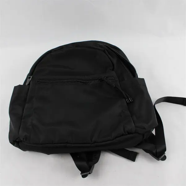 No Boundaries Women's Black Puffy Mini Backpack Hands-Free Bottle Pocket
