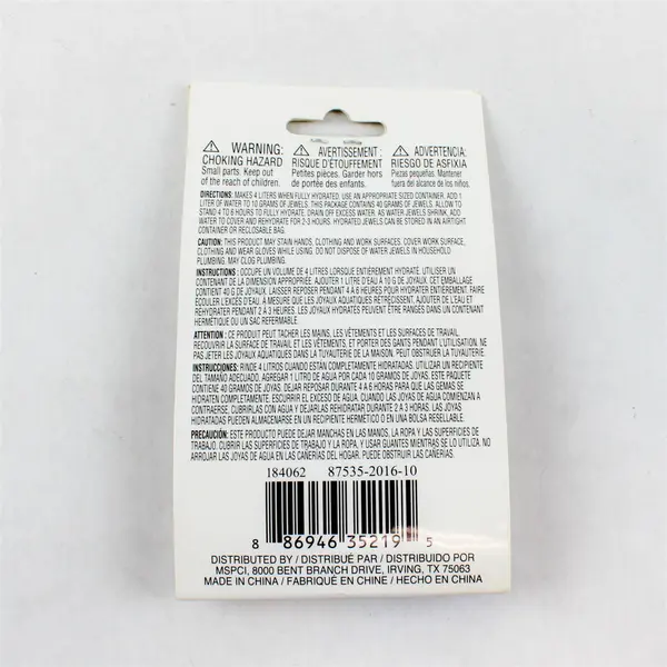 Ashland Pink Water Jewels 1.4 oz Floral Vase Gems Crafts Decor
