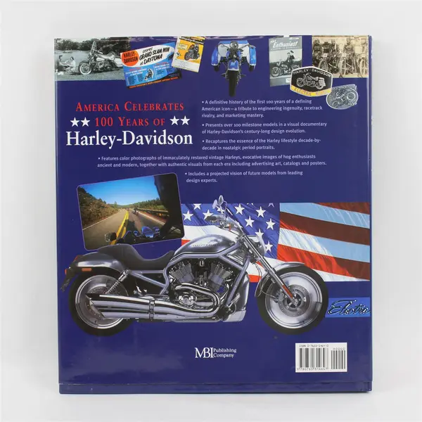 America Celebrates 100 Years of Harley-Davidson Tod Rafferty Book