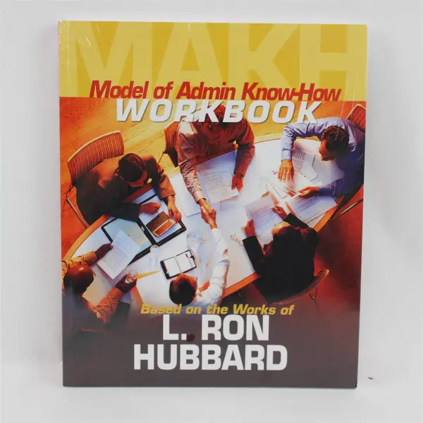 Model of Admin Know-How Workbook L. Ron Hubbard New Sealed