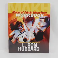 Model of Admin Know-How Workbook L. Ron Hubbard New Sealed