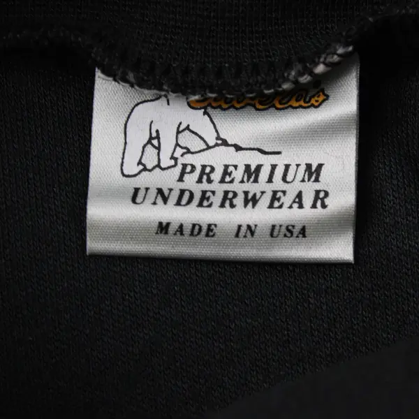 Cabela's Premium Under Shirt Solid Black Long Sleeve Turtleneck Thermax Men's L