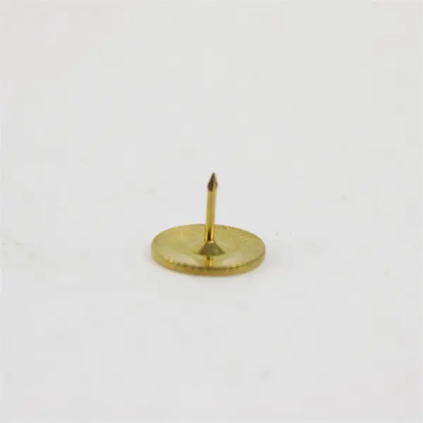 Clover NP-100H Lot of 16 Gold Thumb Tacks 2 Tack Removers Clear Box