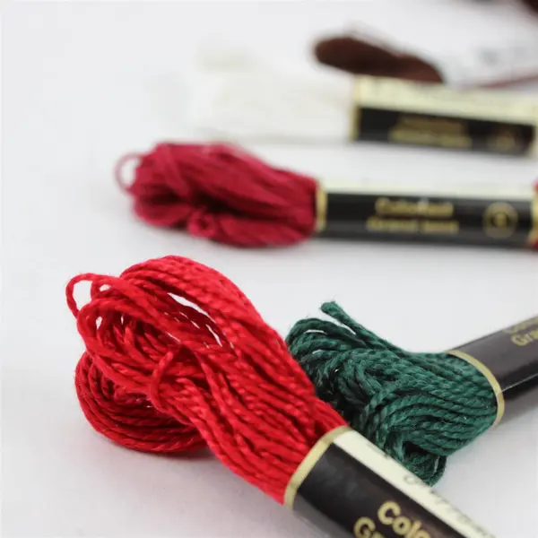 DMC Embroidery Thread Lot of 6 Skeins Size 3 5 Laine Tapisserie