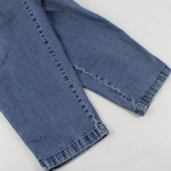 Vintage 90s Westport Denim Women's 18W Med Wash Relaxed Fit Tapered Leg Jeans