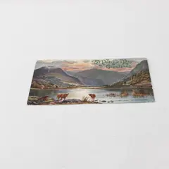 Raphael Tuck & Sons Oilette St Patrick's Day Lower Lake Glendalough Postcard