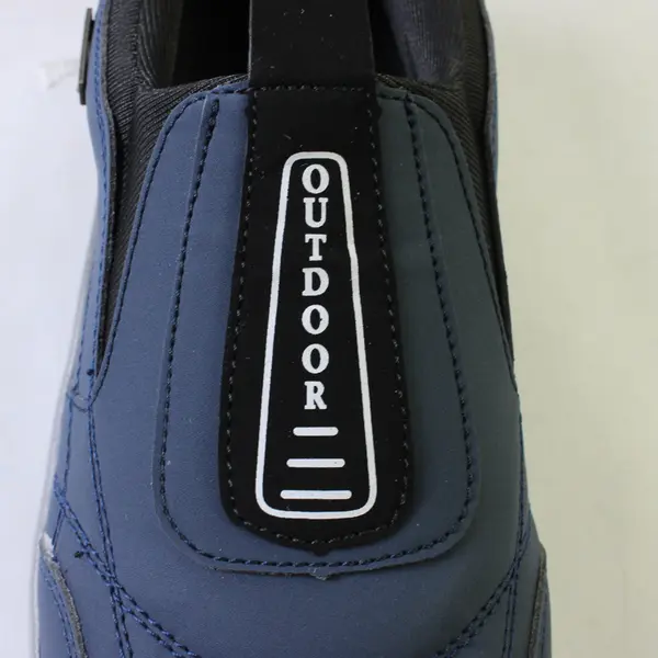 Men's Blue Black Slip On Outdoor Walking Shoes Unbranded Pre-Owned