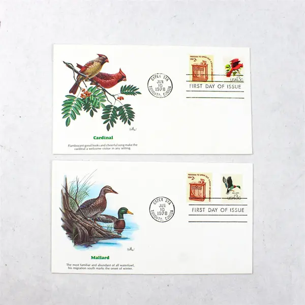 Set Of 9 CAPEX 1978 Wilderness Wildlife Stamp SC# 1757 FDC Fleetwood Cachet