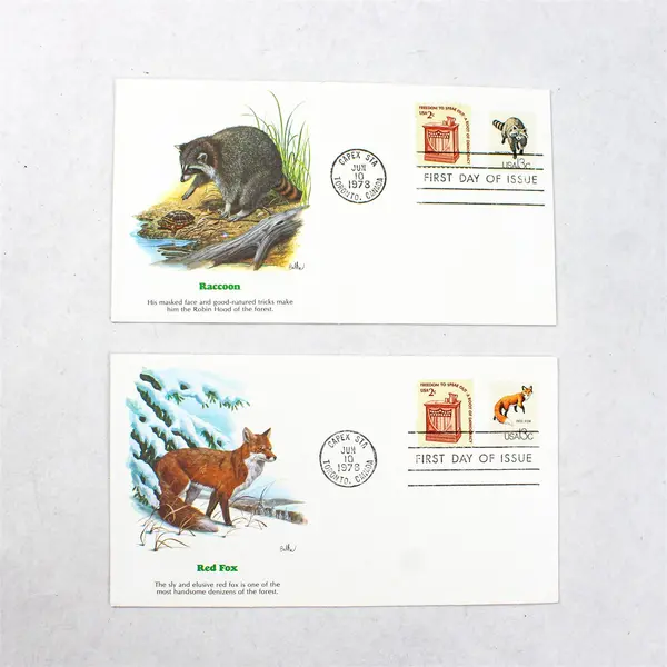 Set Of 9 CAPEX 1978 Wilderness Wildlife Stamp SC# 1757 FDC Fleetwood Cachet