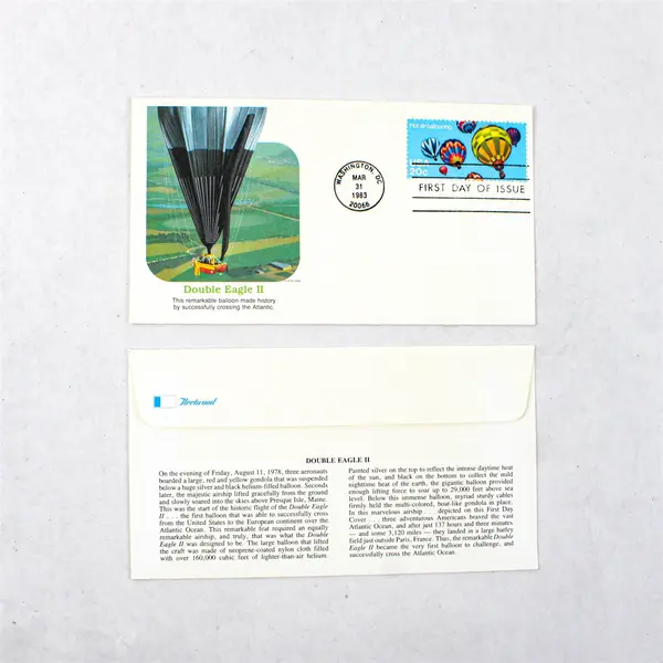 Lot Of 10 Hot Air Balloon 1983 Stamp SC# 2032-35 FDC Fleetwood Cachet