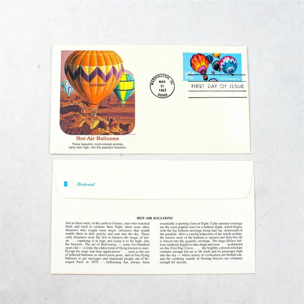 Lot Of 10 Hot Air Balloon 1983 Stamp SC# 2032-35 FDC Fleetwood Cachet