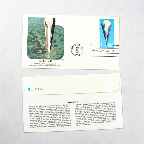 Lot Of 10 Hot Air Balloon 1983 Stamp SC# 2032-35 FDC Fleetwood Cachet