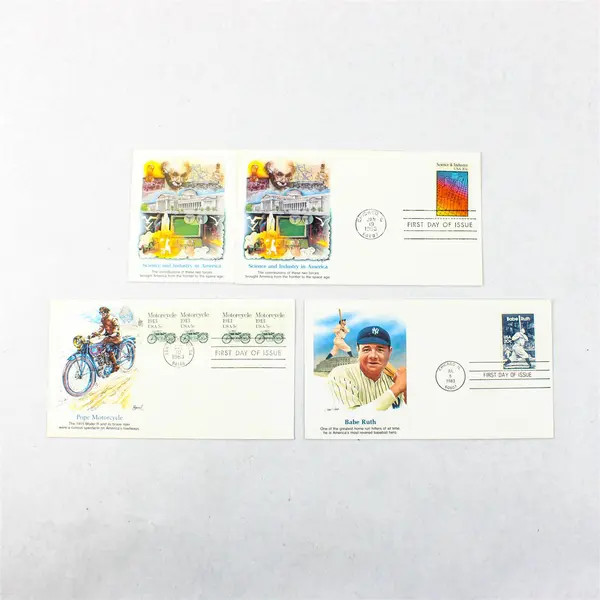Lot of 15 Fleetwood Cachet First Day Covers Mixed Dates US FDC