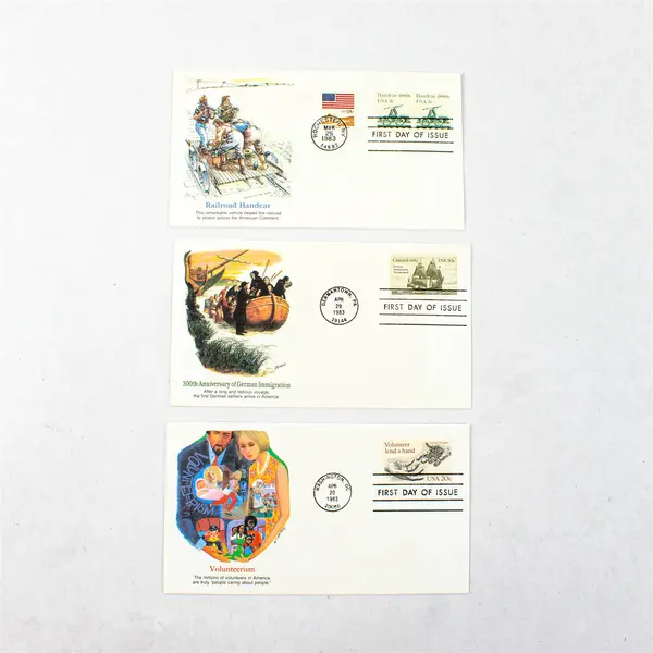 Lot of 15 Fleetwood Cachet First Day Covers Mixed Dates US FDC