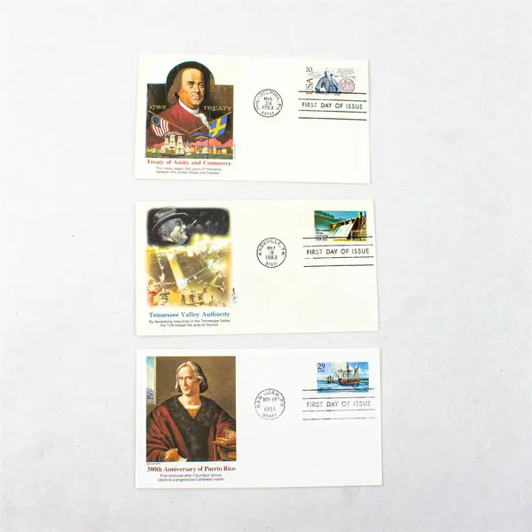 Lot of 15 Fleetwood Cachet First Day Covers Mixed Dates US FDC