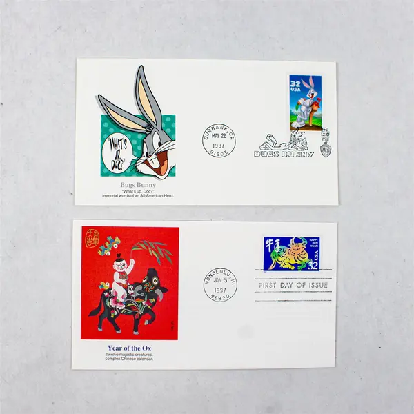 Lot Of 12 Fleetwood Cachet 1997 First Day Covers