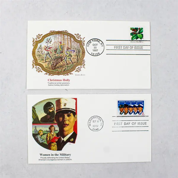 Lot Of 12 Fleetwood Cachet 1997 First Day Covers