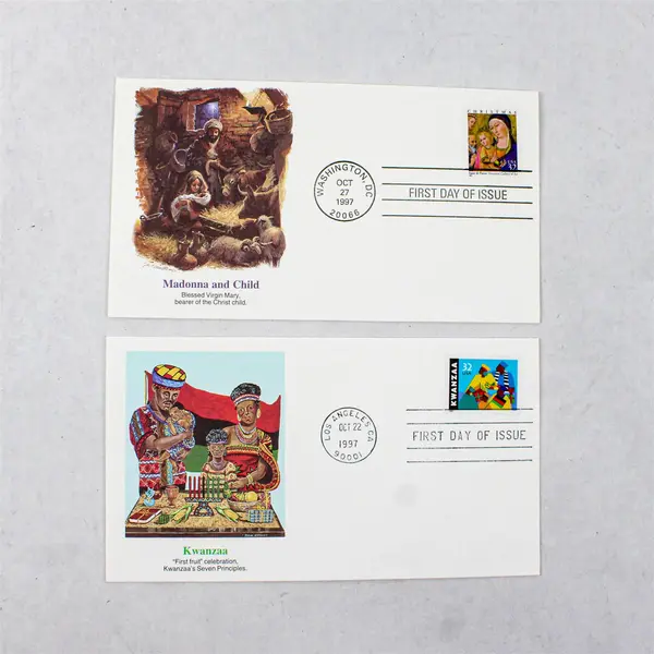 Lot Of 12 Fleetwood Cachet 1997 First Day Covers