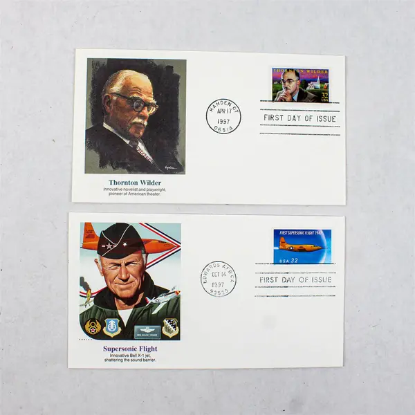 Lot Of 12 Fleetwood Cachet 1997 First Day Covers