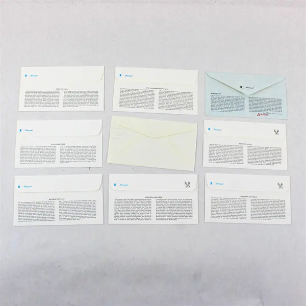 Lot of 9 Assorted 1995 First Day Covers FDC Mixed Cachet