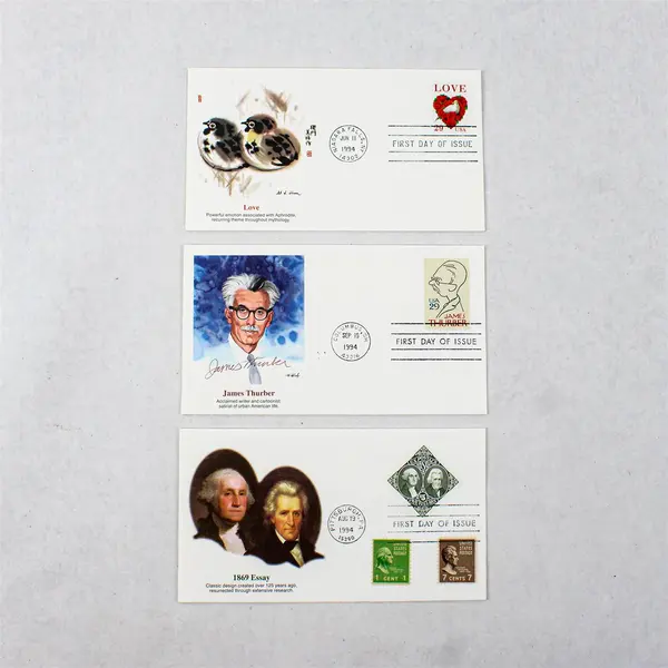 Lot Of 3 Fleetwood Cachet 1994 First Day Covers