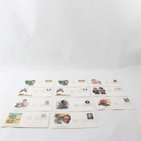 Lot Of 11 Fleetwood Cachet 1979 First Day Covers