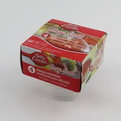 NIB Set of 4 Betty Crocker Easy Seal Food Storage Containers 4 Oz