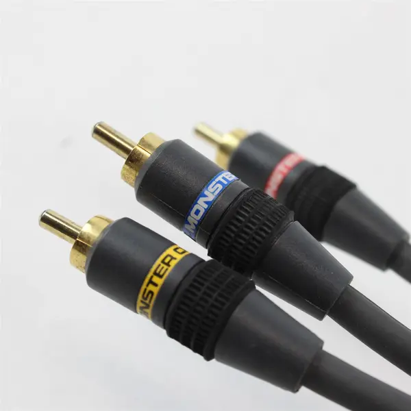 Monster Interlink 100 1ft 3-RCA A/V Interconnect RCA Video Cable
