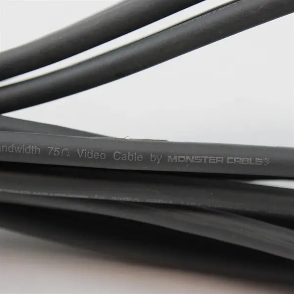 Monster Interlink 100 1ft 3-RCA A/V Interconnect RCA Video Cable