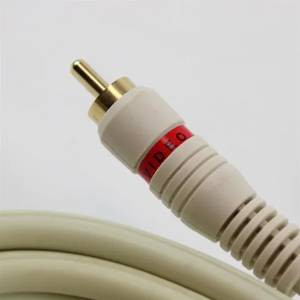 Python 3-RCA Component Video Cable Gold Plated Used