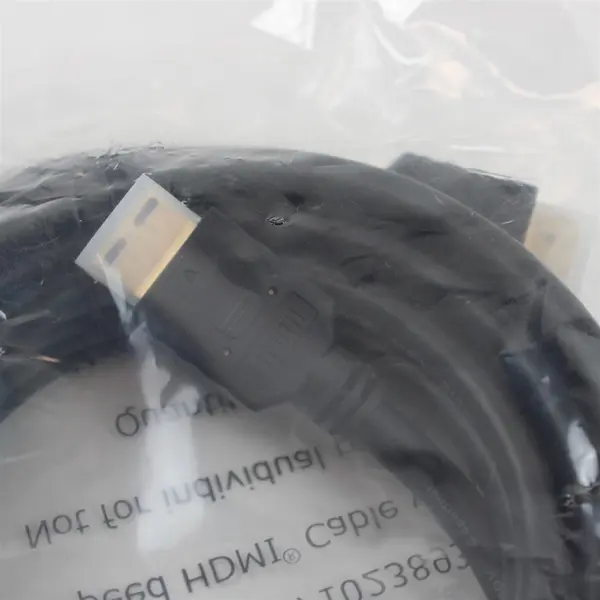 Lot of 3 Cables 2 HDMI Cables & 1 USB 2.0 Extension Cable Used