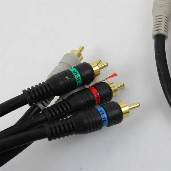 5 RCA Component Stereo AV Cable 5 Ft Audio Video Cord