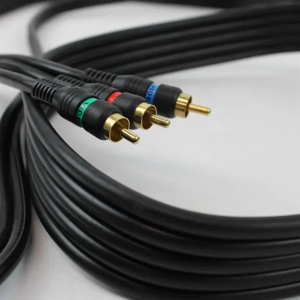 5 RCA Component Stereo AV Cable 5 Ft Audio Video Cord