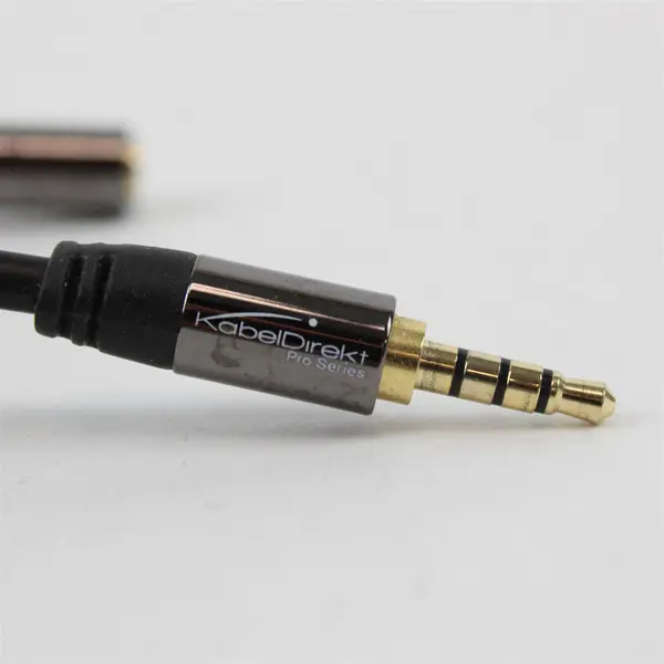 KabelDirekt 25ft 3.5mm Audio Extension Cable Female to Male Gold Plated