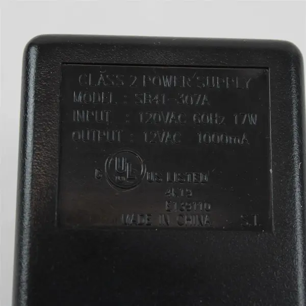 SB41-307A 12VAC Power Supply for Fiber Optic Tree Untested