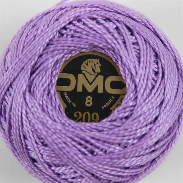 DMC Embroidery Thread Mixed Lot 9 Assorted Colors Weights Used/Unused