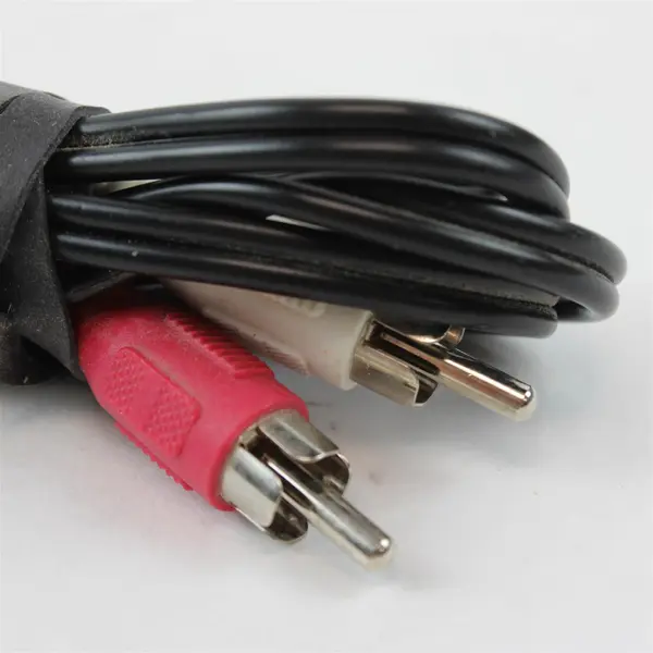 Lot of 3 AV Cables RCA Audio Composite Y Splitter