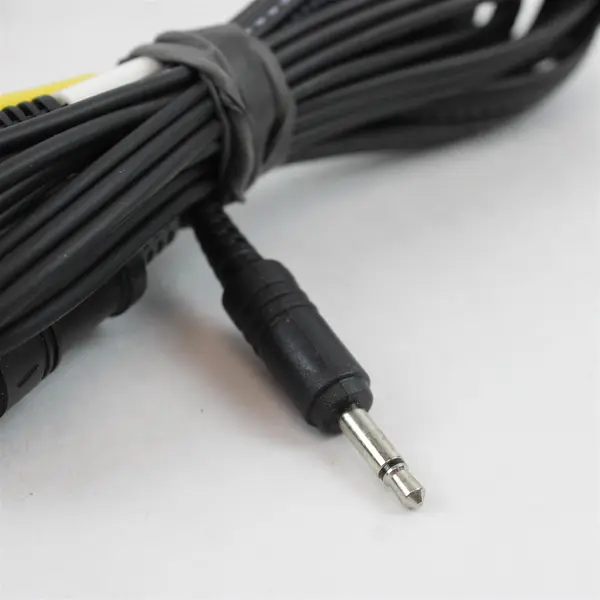 Lot of 3 AV & Stereo Audio Cables 3.5mm RCA Composite Used