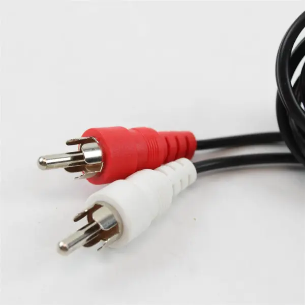 Lot of 3 AV Cables 3.5mm Audio RCA Stereo Composite