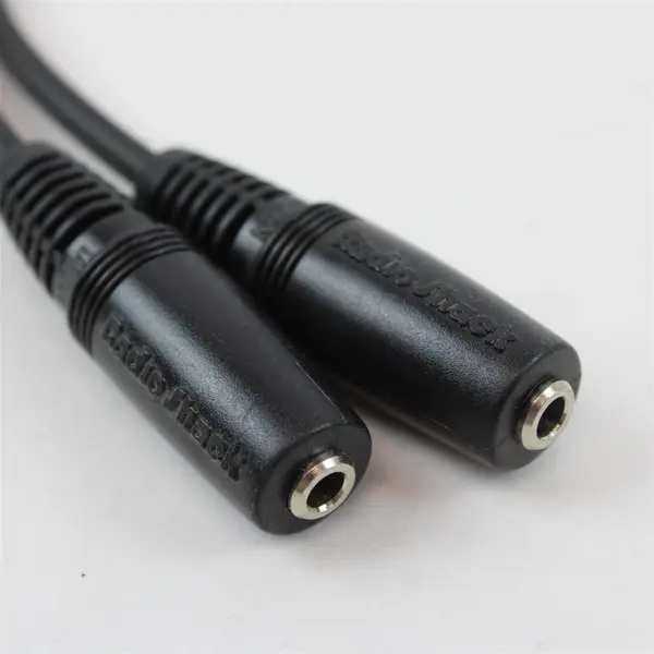 Lot of 3 RadioShack AV Cables RCA Composite 3.5mm Audio Y Splitter Used