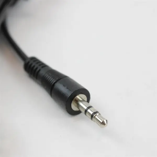 Lot of 2 AV Cables Composite RCA & 3.5mm Stereo Plug Audio Video