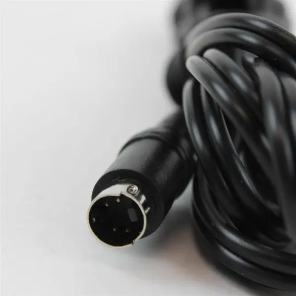 Lot of 2 Used AV Audio Cables 3.5mm Mini Plugs Mini-DIN Style